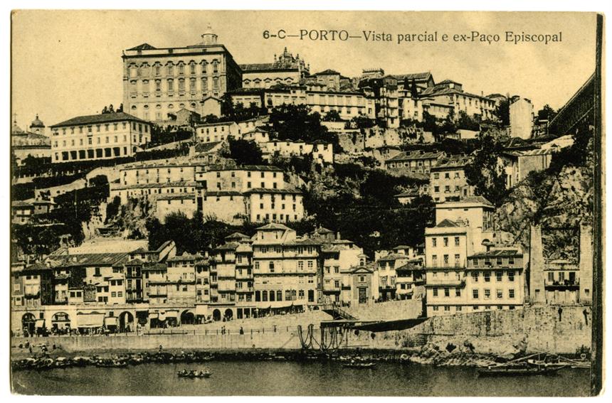 Porto : Vista parcial e ex-Paço Episcopal
