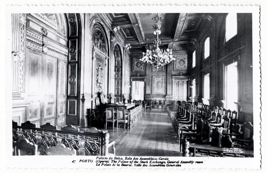 Palácio da Bolsa : sala das assembleias gerais