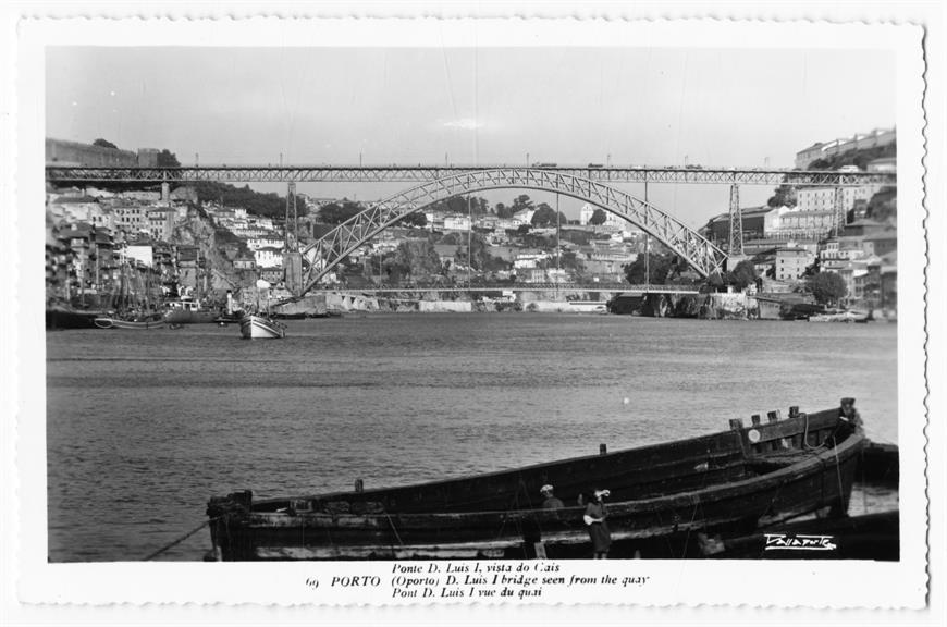 Ponte Dom Luis I : vista do cais