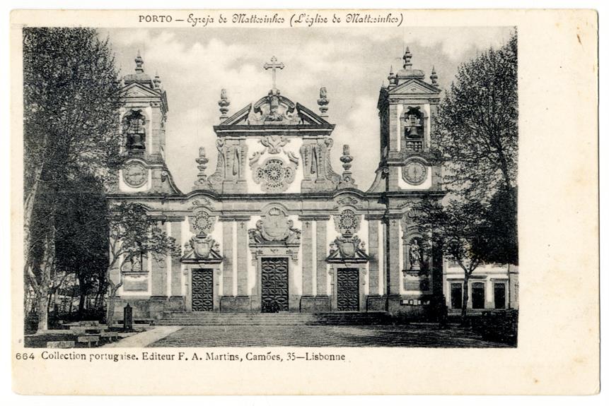 Porto : Igreja de Matosinhos = L'église de Mattosinhos