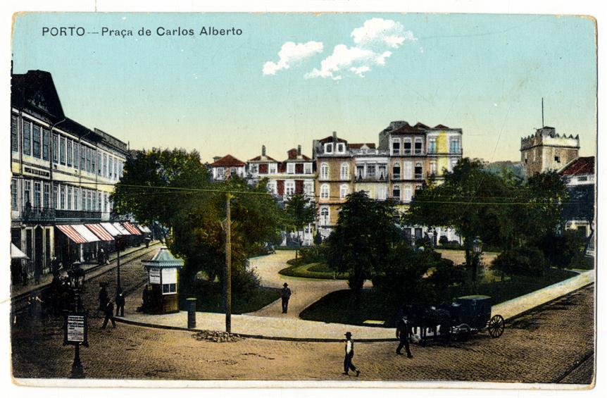 Porto : Praça de Carlos Alberto