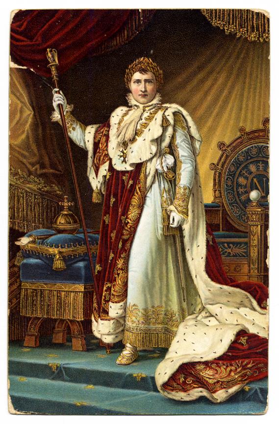 Napoleon I in Kronungsornate