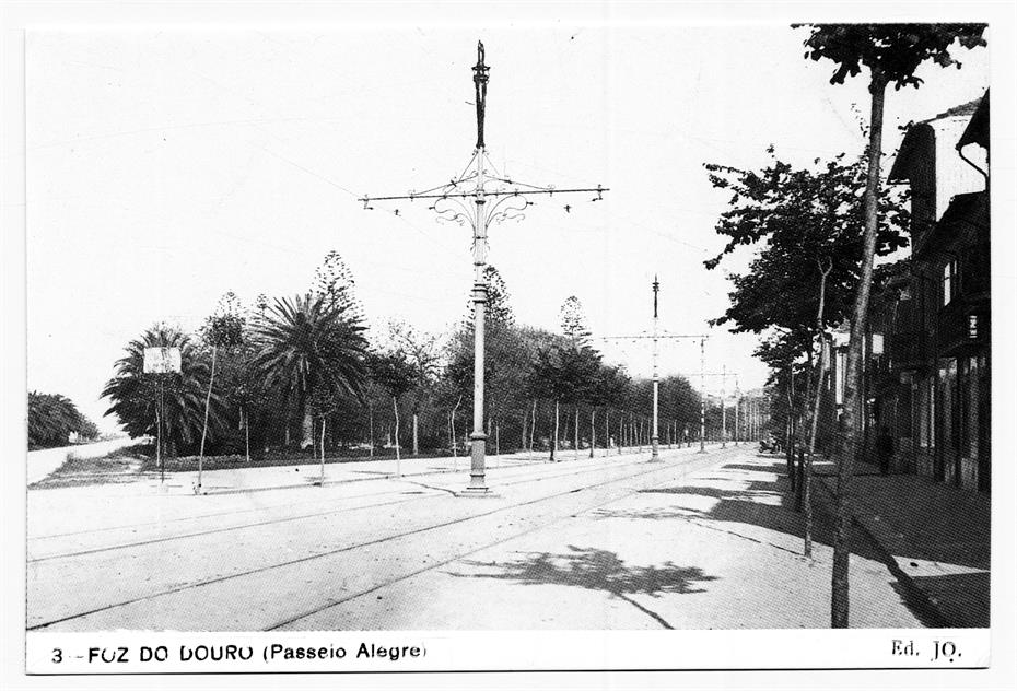 POSTAIS ANTIGOS DA FOZ : Foz do Douro e Nevogilde: Passeio Alegre (Foz do Douro)