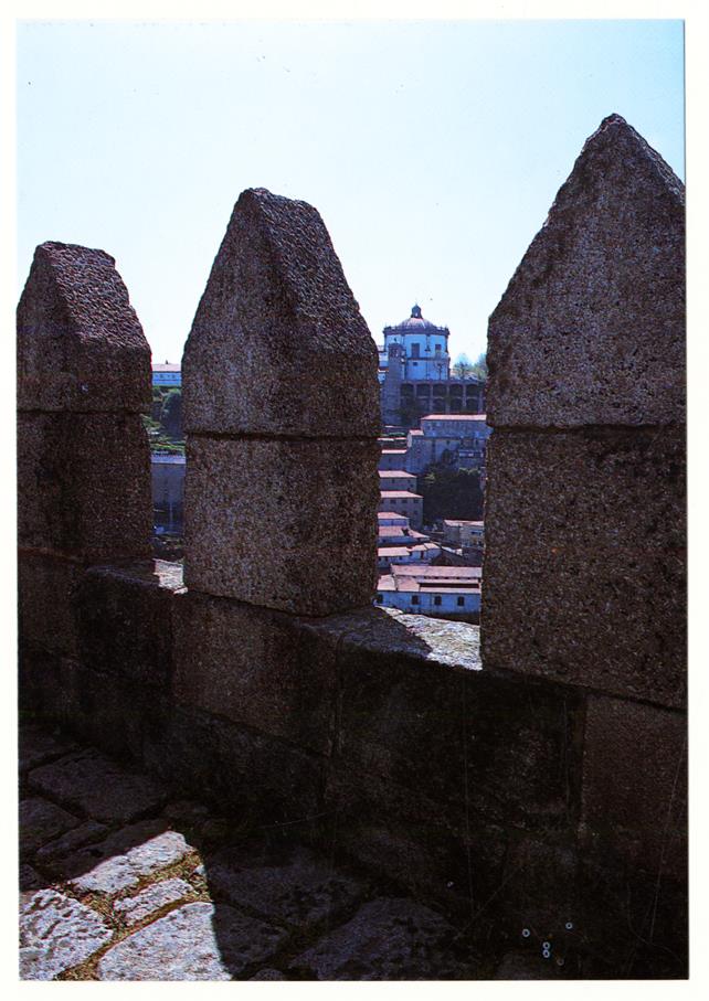 12 Postais do Porto : vista : Igreja da Serra do Pilar e Muralha Fernandina