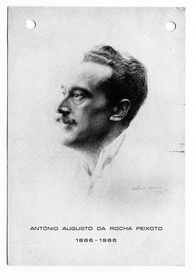 António Augusto da Rocha Peixoto, 1866-1966 : desenho a crayon de António Carneiro, 1915