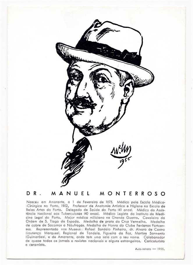 Dr. Manuel Monterroso : auto-retrato, 1955
