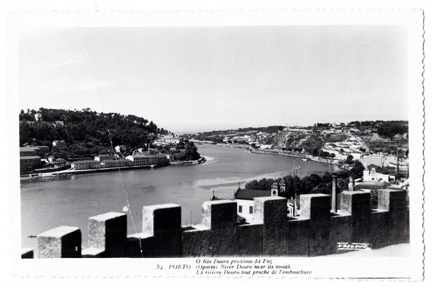 Porto : o Rio Douro próximo da Foz