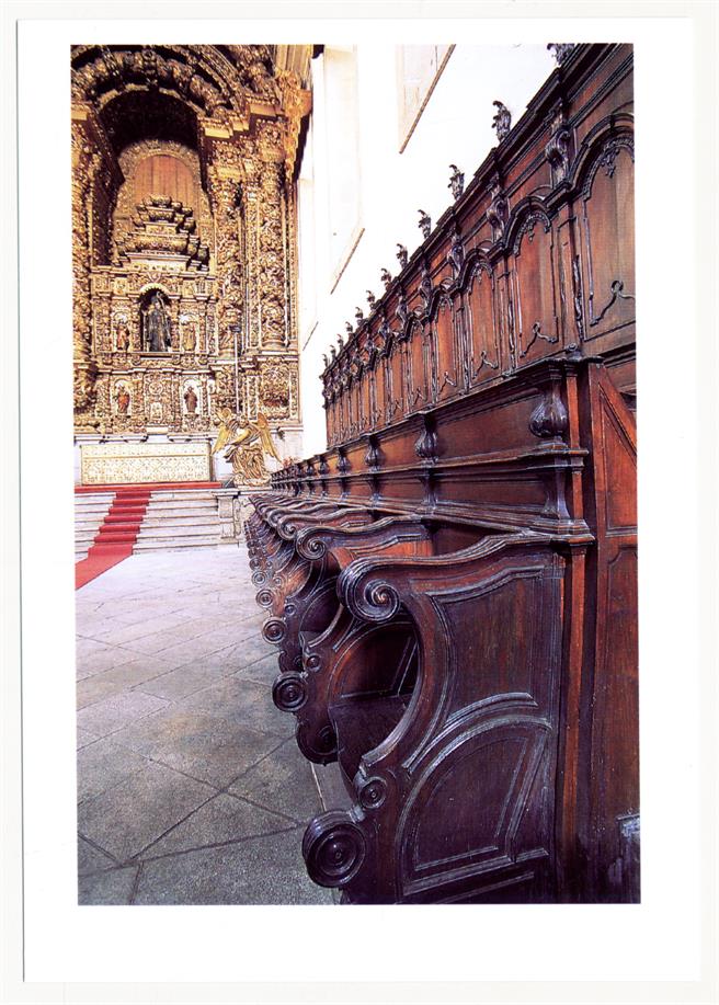 O Mosteiro de São Bento da Vitória : 400 anos : Igreja : capela-mor e cadeiral