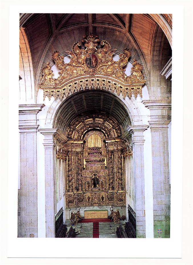 O Mosteiro de São Bento da Vitória : 400 anos : igreja : capela-mor e sanefa do arco cruzeiro