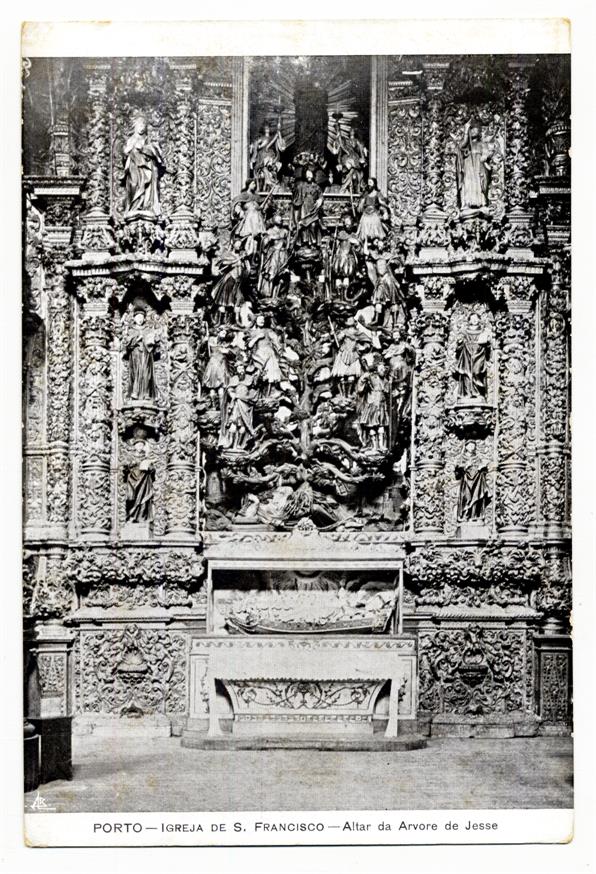 Porto : Igreja de São Francisco : Altar da Árvore de Jessé