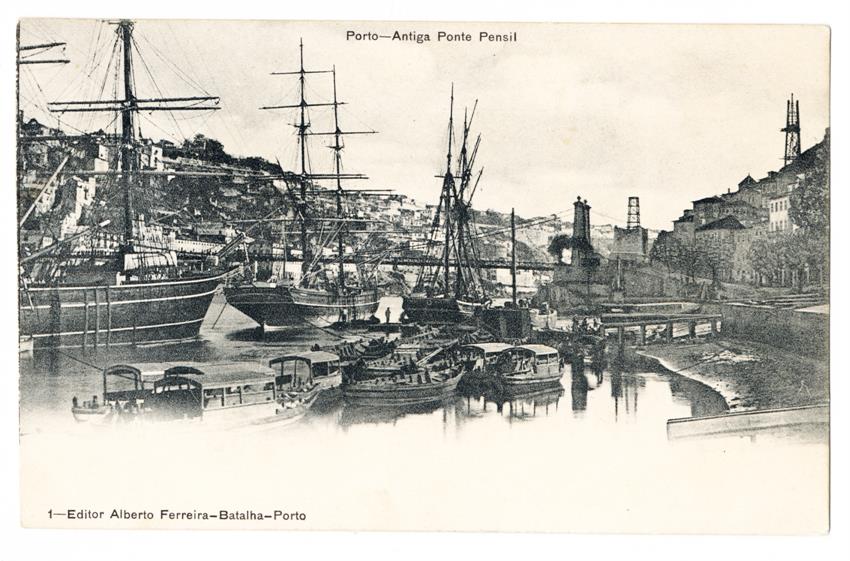 Porto : antiga Ponte Pênsil