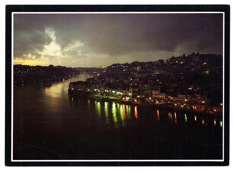Porto : Ribeira (à noite)