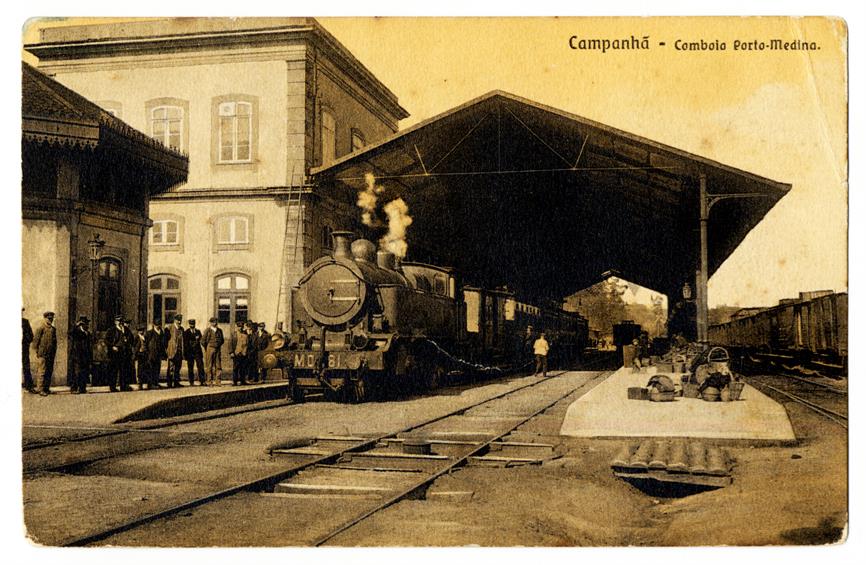 Campanhã : comboio Porto-Medina
