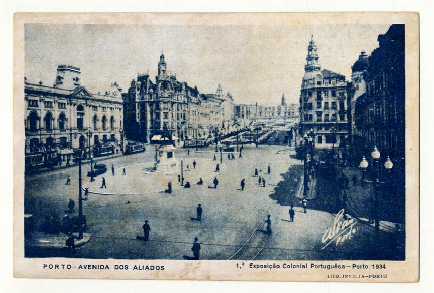 1.a Exposição Colonial Portuguesa : Porto : Avenida dos Aliados