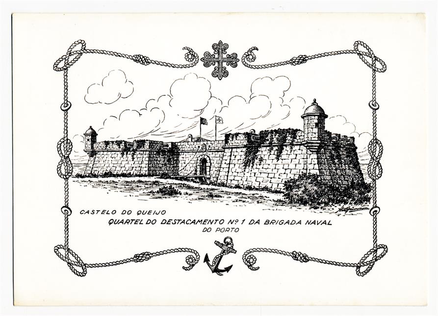 Castelo do Queijo : Quartel do Destacamento n.° 1 da Brigada Naval do Porto
