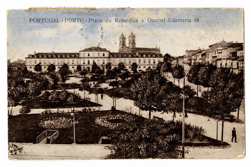 Portugal : Porto : Praça da República e Quartel Infanteria- 18
