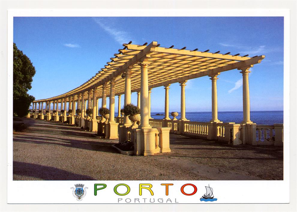 Porto : Foz do Douro : Pérgola : Costa Verde : Portugal