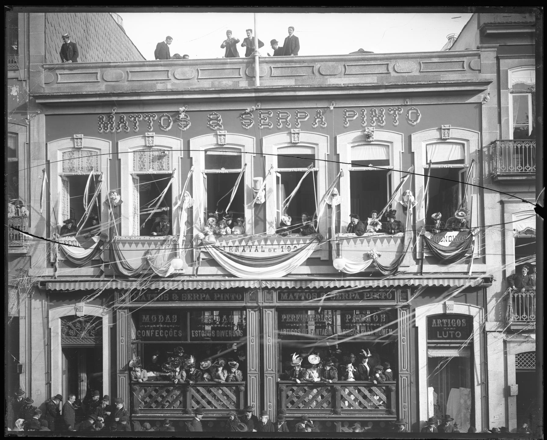 Carnaval 1905 : Casa Mattos e Serpa Pinto