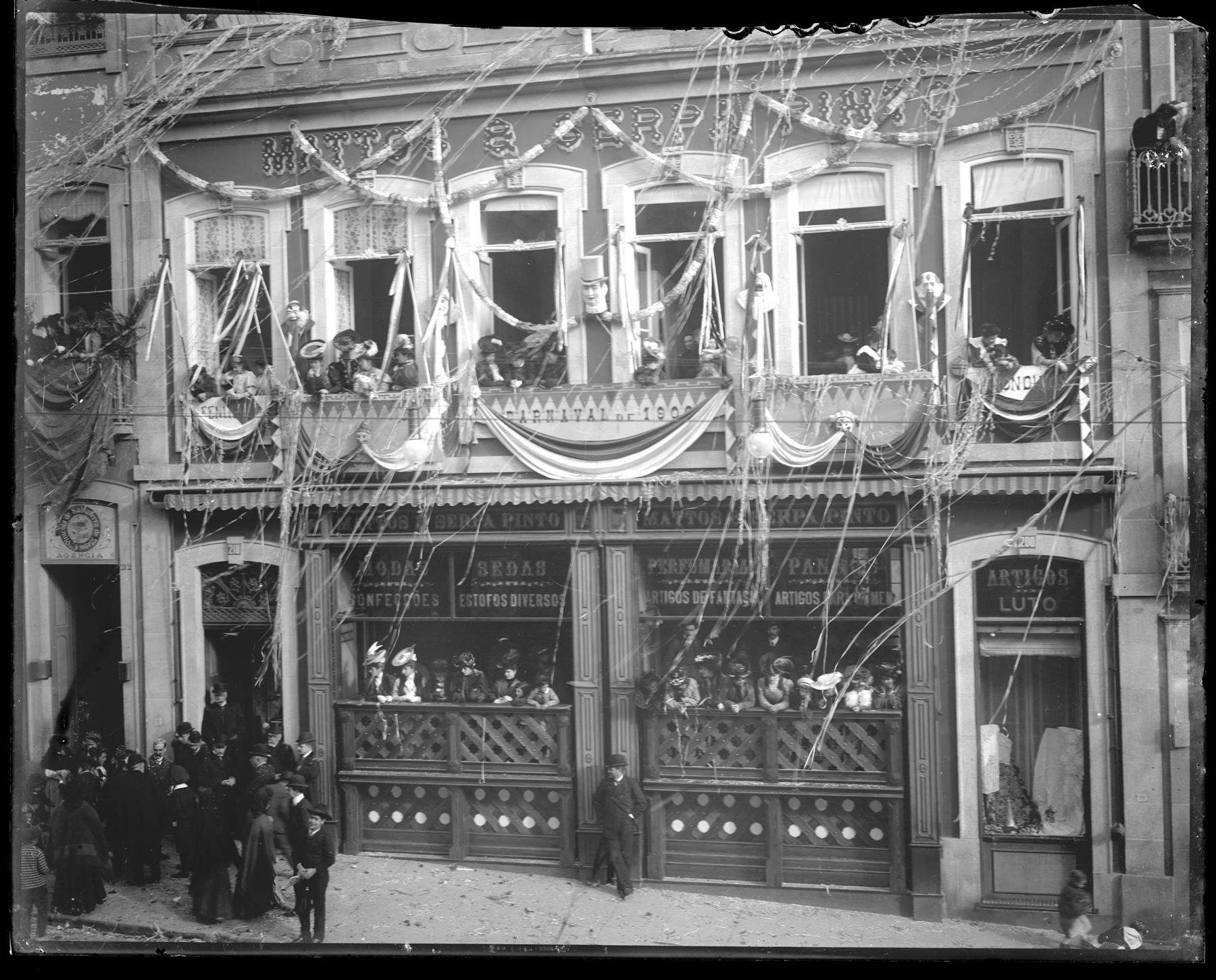 Carnaval 1905 : Casa Mattos e Serpa Pinto