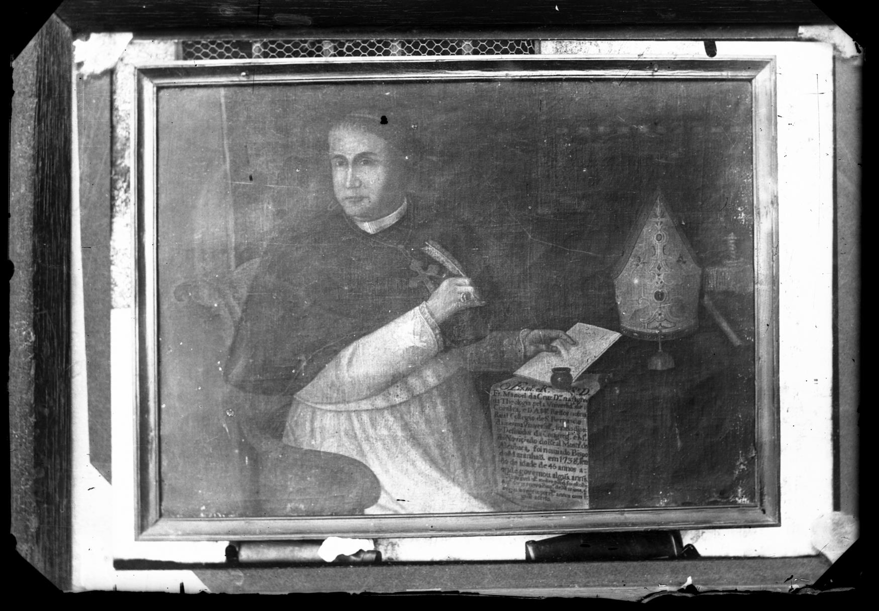 Retrato de Dom Frei Manuel da Cruz : bispo de Mariana
