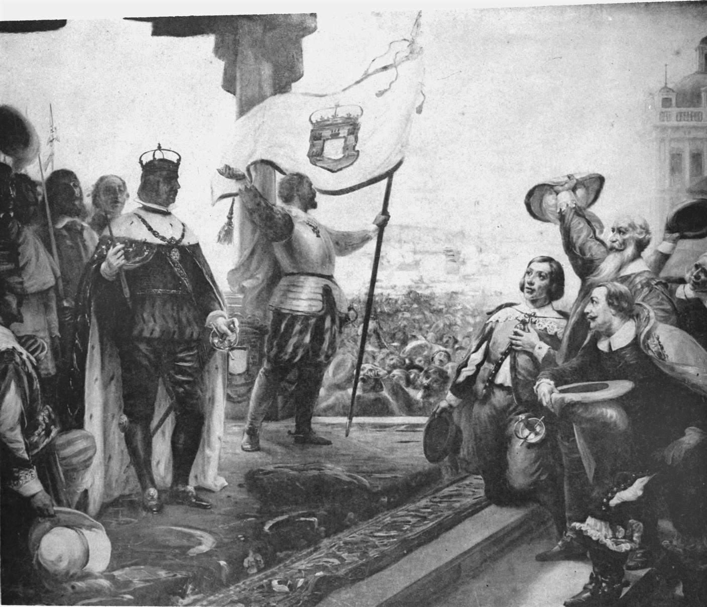 Revolução de 1640 : coroação de D. João IV