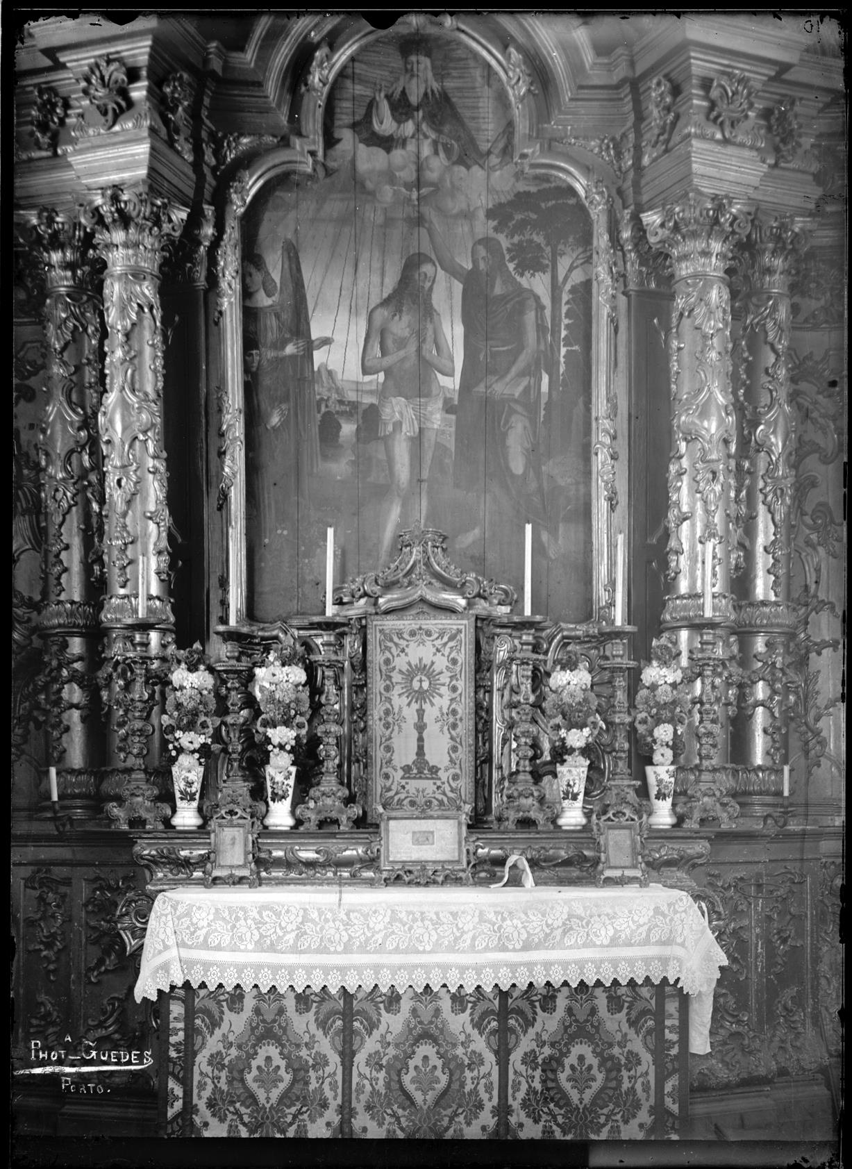 Igreja de São Francisco : painel da capela de São João Baptista da família Carneiro
