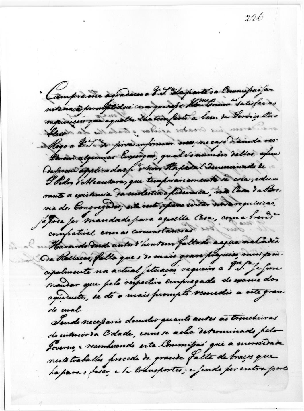 O cerco do Porto : exposição comemorativa do 150º aniversário : documento manuscrito do tempo do cerco