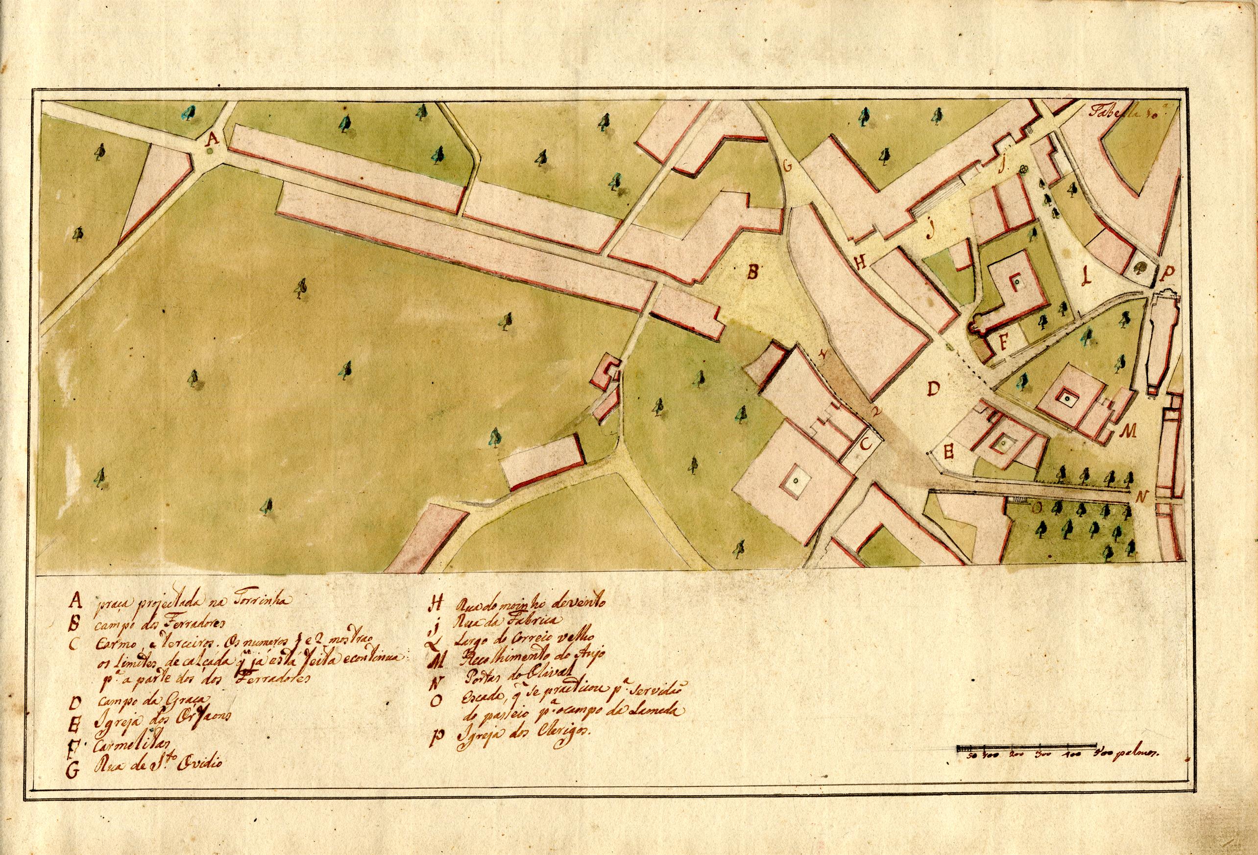 Mapas das obras públicas que estiveram em ação neste presente ano de 1789
