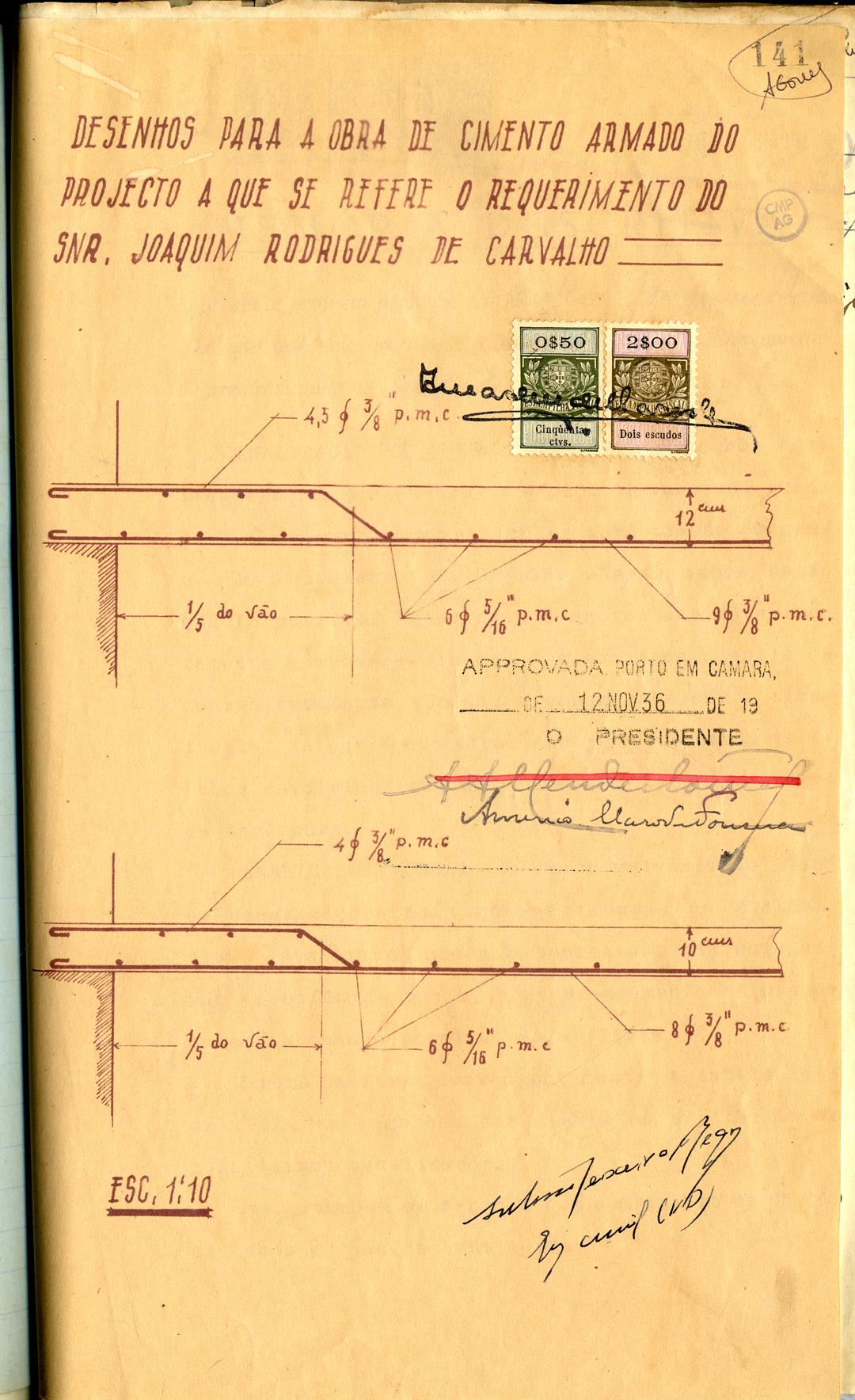 Cálculos de cimento armado