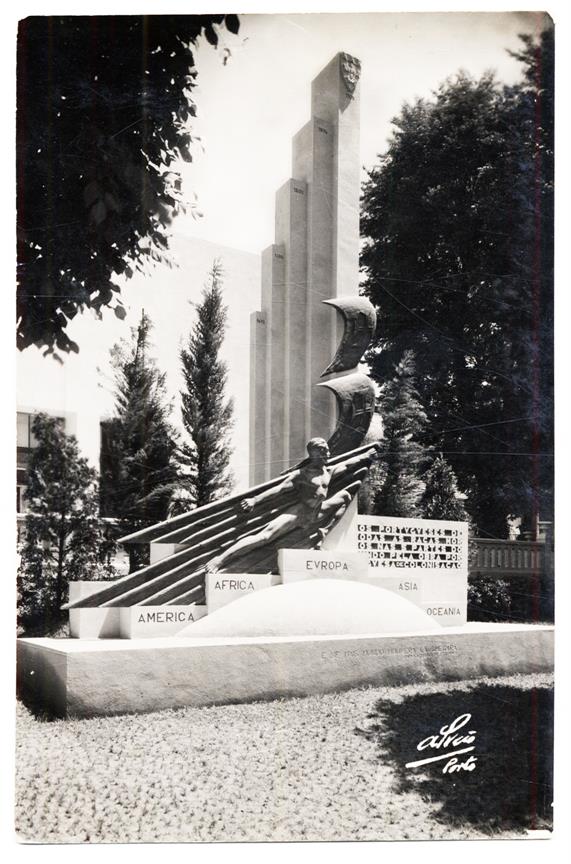 1ª Exposição Colonial Portuguesa : Monumento ao Portugueses mortos nos cinco continentes