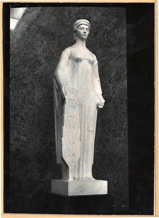 Estátuas de mármore do Salão dos Paços Perdidos