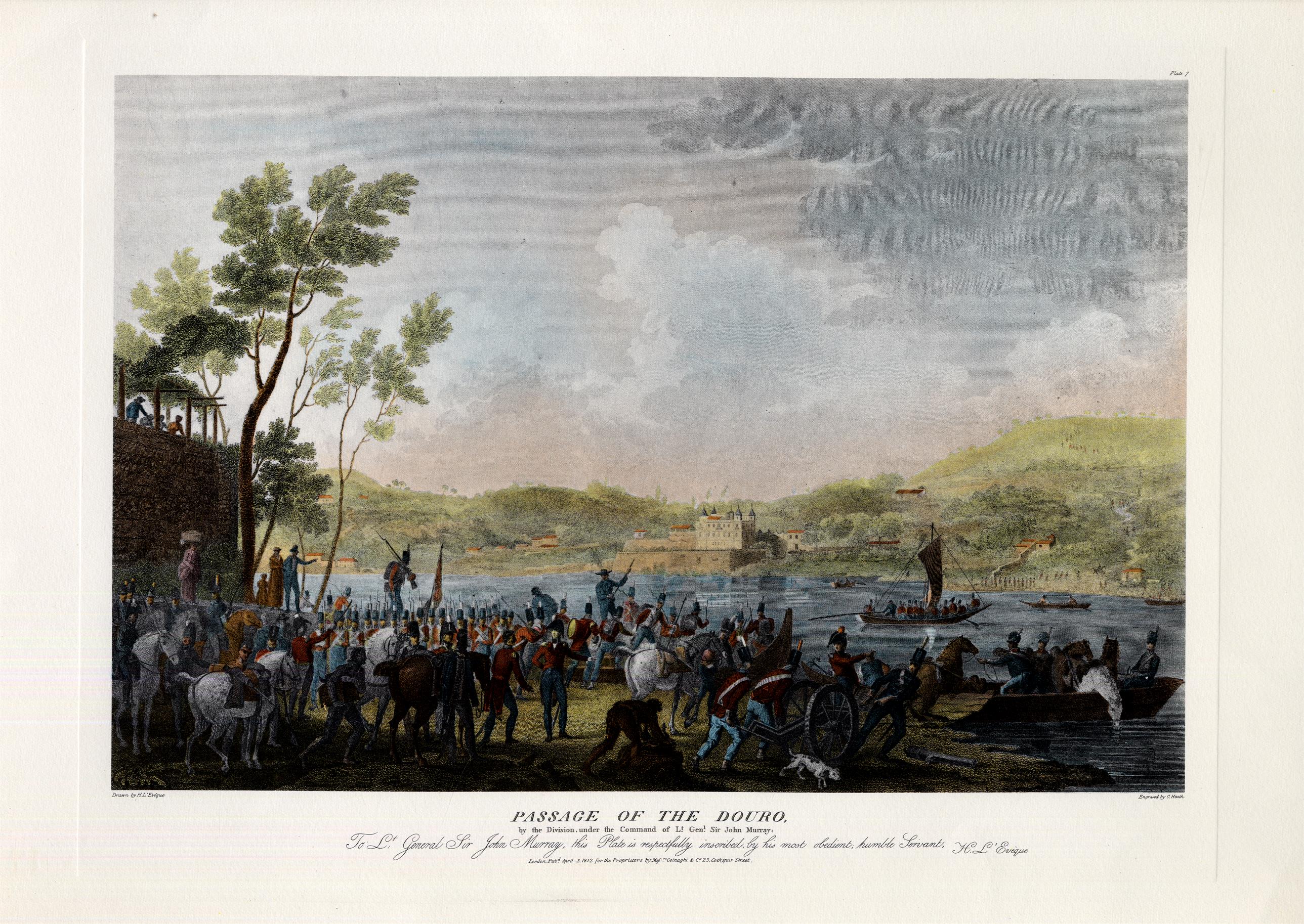 Passage of the Douro by the division under the command of Lt. Gen. Sir John Murray