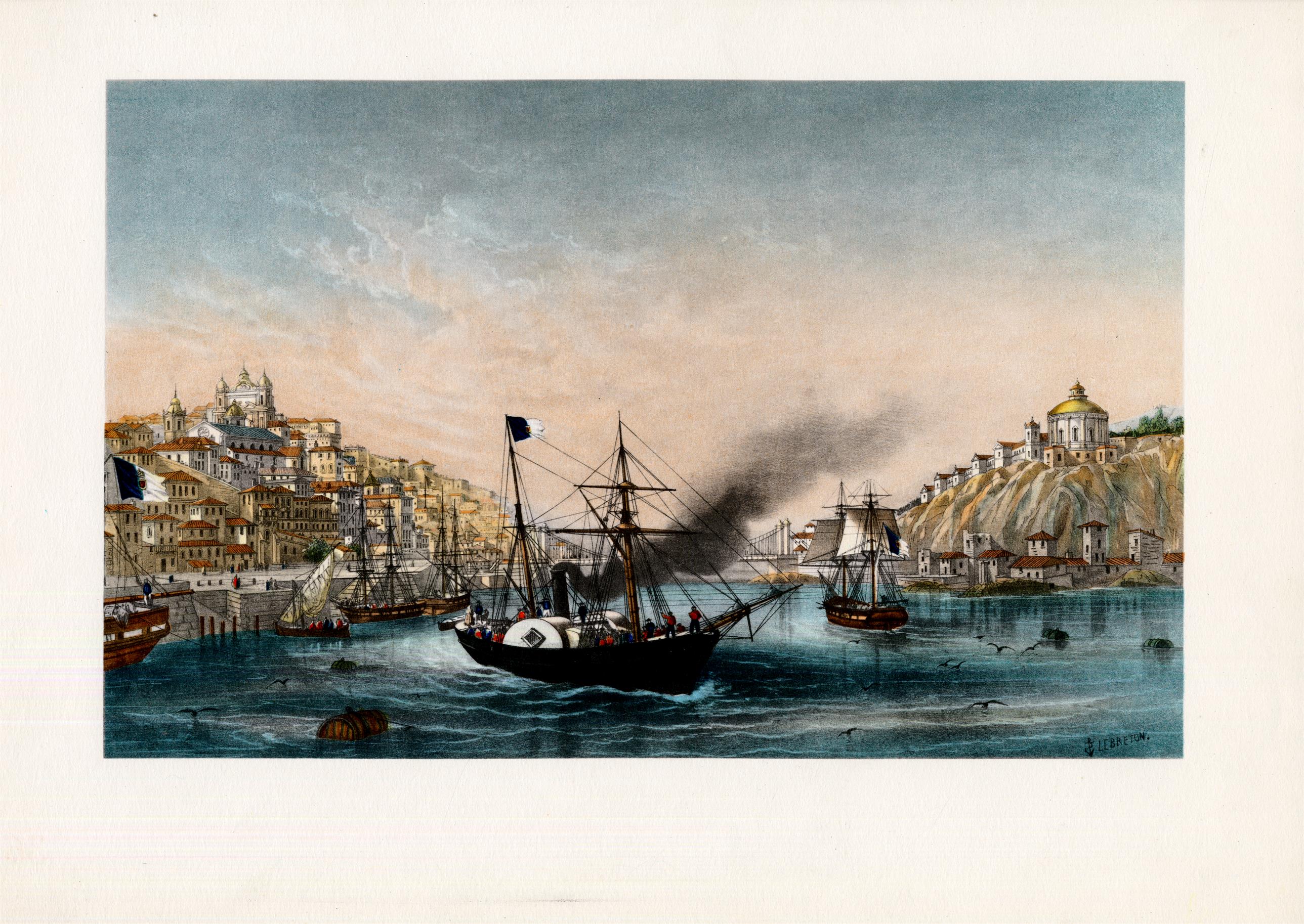 [Rio Douro defronte do Porto]