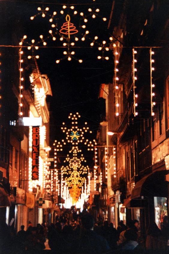 Iluminações de Natal na cidade