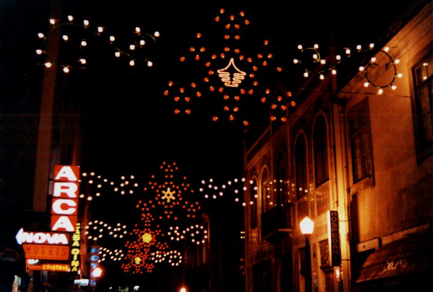 Iluminações de Natal na cidade