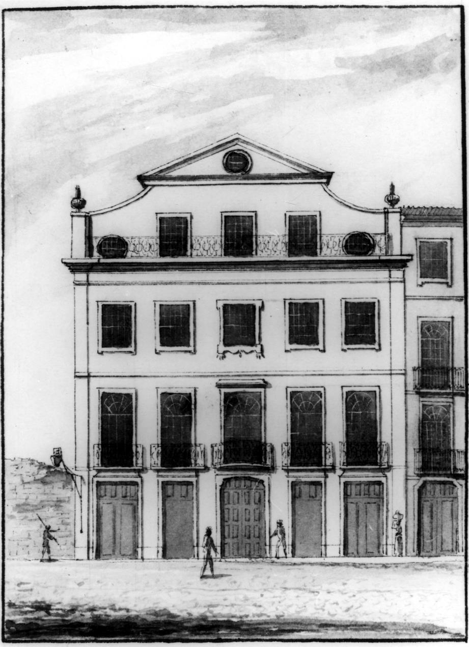 Edifícios do Porto em 1833 : Casa de D. Laura Leitão em Cedofeita