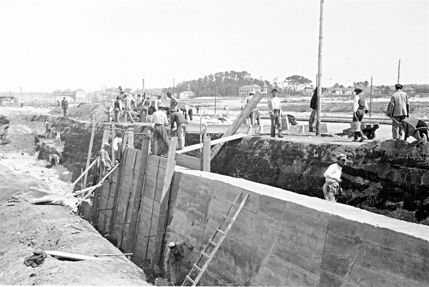Construção de um paredão