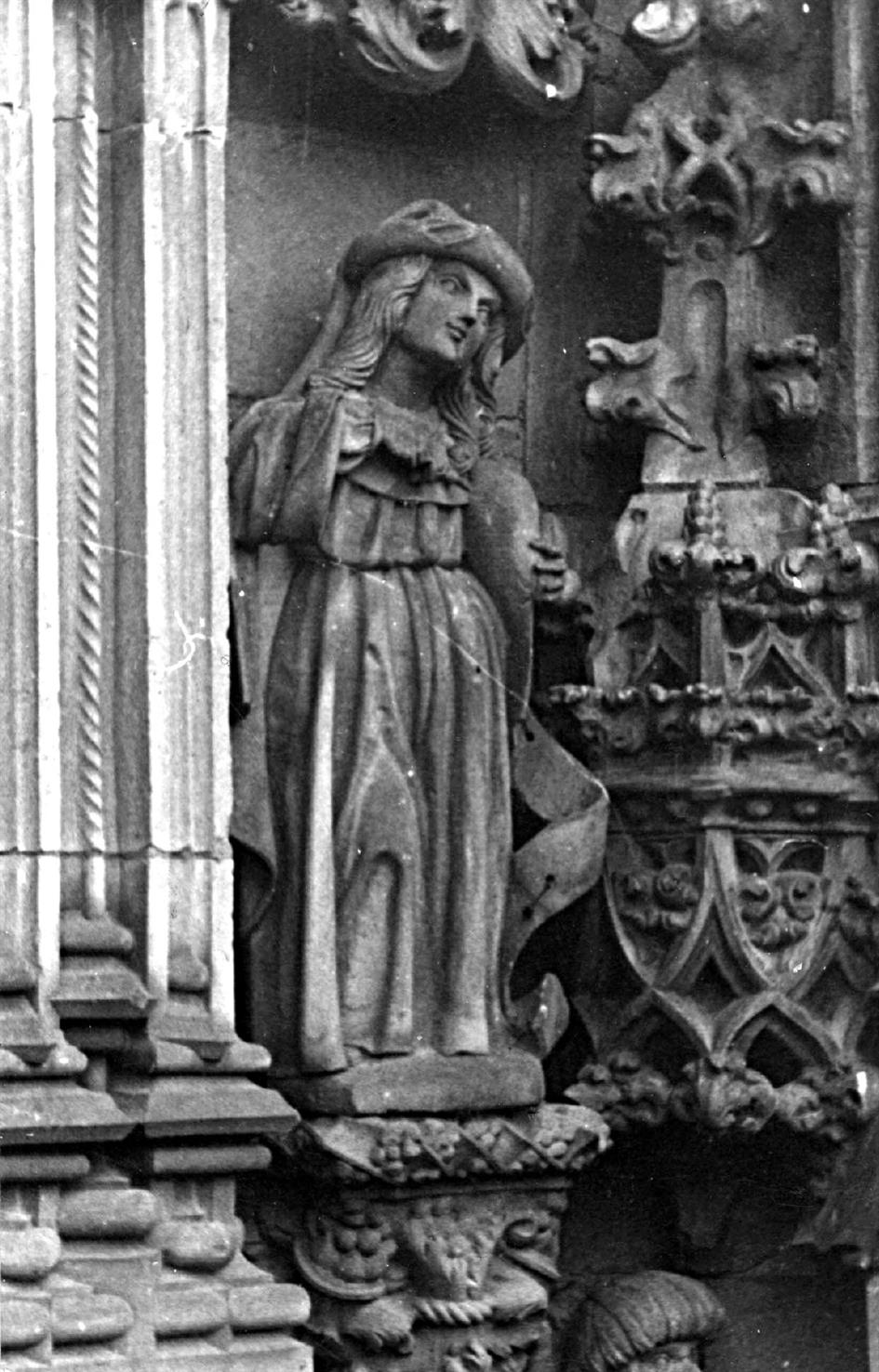 Tomar : detalhe da porta principal do Convento de Cristo