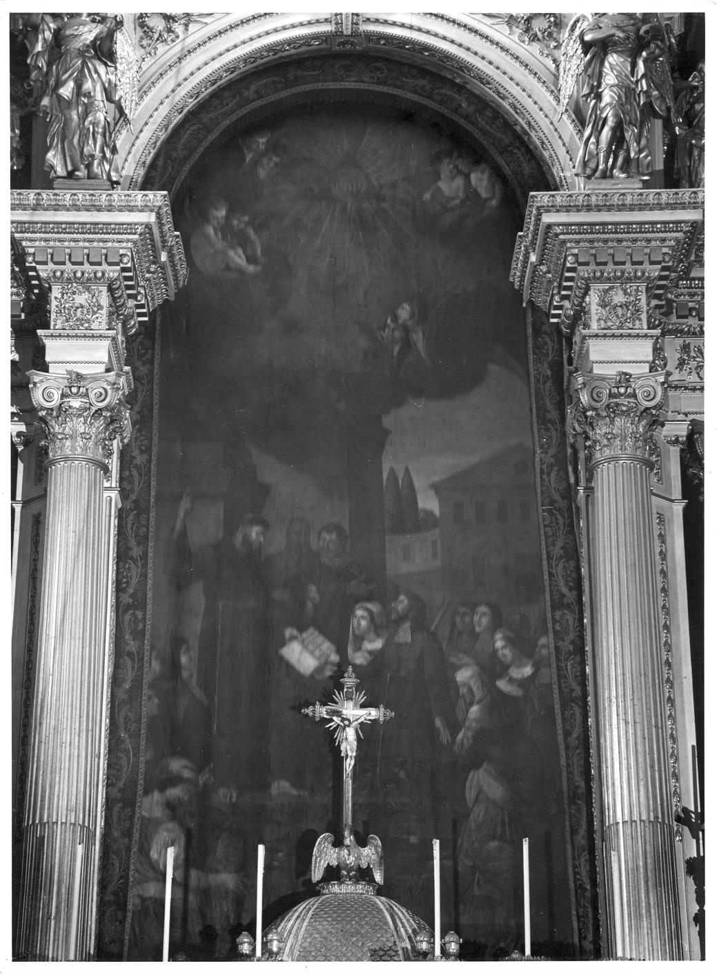 Alguns retábulos e painéis de igrejas e capelas do Porto : Igreja da Ordem Terceira de São Francisco : painel da capela-mor