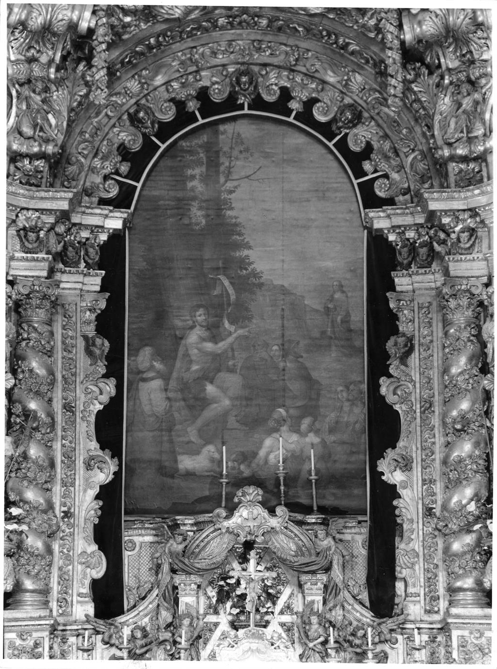 Alguns retábulos e painéis de igrejas e capelas do Porto : Igreja de São João da Foz : painel da capela-mor